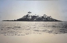 1906 Postcard of Egg Rock Lighthouse in Lynn MA, Undivided Back picture