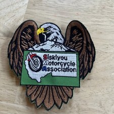 Vintage Siskiyou motorcycle Association patch picture