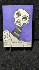 2026 Topps Star Wars Masterwork Asajj Ventress 1/1 Sketch Ryan Thompson picture