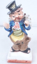 Vintage Shields Fifth Avenue Ceramic Hobo Clown Valet Figurine Caddy  picture