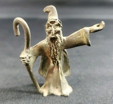 SPOONTIQUES Pewter Wizard Figurine Vintage Earlier Release Detailed Pics' picture