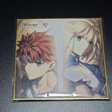 Saber & Shirou Fate 15th Anniversary Mini Shikishi Udon? Dai Takashi Drawn picture
