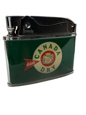 Vintage Penguin Canada Dry Pocket Lighter - Made in Japan. Superlative No. 18250 picture