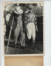 EDDIE ARCARO HORSE RACING 1956 VINTAGE PHOTO GULFSTREAM HANDICAP GREAT PHOTO picture
