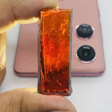 Red Zircon Untreated Rough Gemstone 300-400CT | Raw Stone for Energy Healing picture