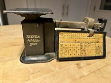 Triner Air Mail Accuracy Scale Chicago ILL Vintage 1954 Postage Chart 16oz picture