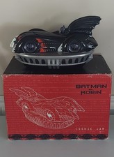 Batman & Robin 1997 Dc Comic's Cookie 🍪 Jar, Brand New In Box  picture