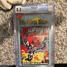 Malibu Comics Malibu Sun #13 CGC 8.5 1992 Spawn Todd McFarlane picture