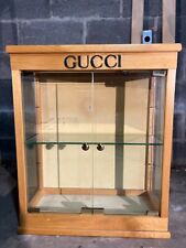 GUCCI VINTAGE DISPLAY PEICE RARE IN GOOD CONDITION WITH INTERIOR LIGHTING picture