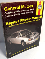 Haynes Repair Manual Cadillac DeVille 1994-2005 Seville 1992-2004 GM 38032 *NEW* picture