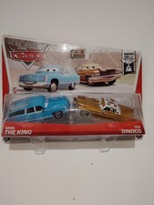 DISNEY PIXAR CARS Piston Cup MRS. THE KING & TEX DINOCO  2 PACK 2013 New 🔥 picture