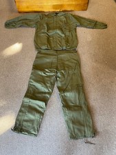 Military US Army Chemical Protective Suit Sealed Bag Medium gloves and boots picture