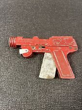 Vintage Super Nu Matic JR. Paper Buster gun Red Repeater Toy Used Very Rare picture
