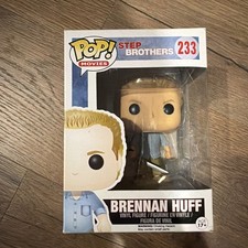 Funko POP Movies Step Brothers Brennan Huff 233 VAULTED W Protector. Box Damage picture