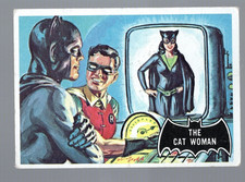 1966 Topps Batman #25 Black Bat The Cat Woman picture