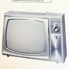 1967 Magnavox TV T925-01-AA Wire Schematic Service Manual Vintage Original picture