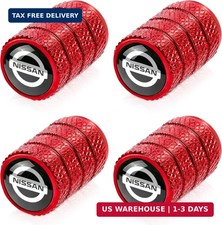 4pcs Tire Valve Stem Caps, Compatible with Nissan Series Stem Cap Universal Car picture