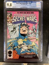 Marvel Super Heroes Secret Wars #7 1984, CGC 9.8 white pages SPIDER-WOMAN picture