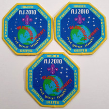 3 x Australian Scout Jamboree held in 2010 (AJ 2010) Patches Badges picture