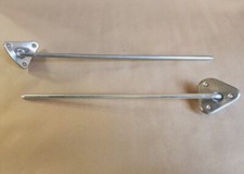 1973-87CHEVROLET GMC TRUCK 1988-89 BLAZER SUBURBAN SUN VISOR BRACKETS LH/RH picture