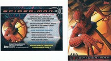 MARVEL SPIDER-MAN MOVIE PROMO CARD PI NM 2002 TOBEY MAGUIRE picture