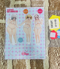 Super Sonico Pochaco & Taruco Acrylic Stand Figure picture