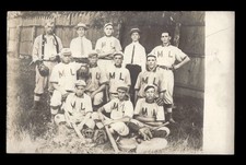 RPPC Manheim Lions Baseball Team Manheim PA 1930s - Mr Baseball Bill Shiffer picture