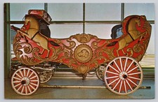 Sig Sautelle Pony Wagon Circus Hall of Fame Sarasota FL Postcard picture