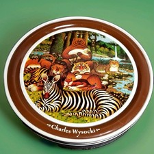 Olive Tin VTG  1990s RARE Chumbuddies Charles Wysocki 9.5