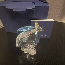 Swarovski Crystal Blue Tang Fish 886180 Colored Trilogy Gift SCS Box Cert picture
