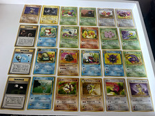 Nintendo Pokémon Card Game 1996 Japanese Vintage Card Lot 24 Ken Sugimori picture