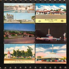 [6] Las Vegas Nevada Motel & Restaurant postcards [all posted] picture