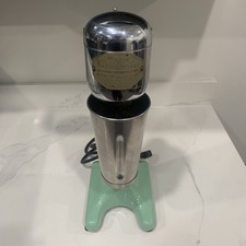 Vintage Myers Bullet Mixer Porcelain Mint/Pastel Green Milkshakes Malt Machine  picture