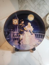 Franklin Mint Cinderella Magic til Midnight Limited Edition Fine Porcelain Plate picture
