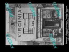 OLD POSTCARD SIZE PHOTO OF LOUGHNANS TOBACCO WAREHOUSE GEORGE St SYDNEY c1880 picture