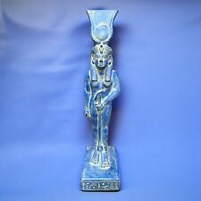 Ancient Egyptian Hathor Statue Antiques with Osiris Statue Pharaonic Rare BC picture