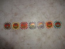 Vintage Goldfield Casino Chips picture