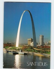 Postcard Gateway Arch & St. Louis Riverfront St. Louis Missouri USA picture