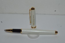 BIC Worthington Collection Rollerball Pen White Lacquer Salesman's Sample NOS picture