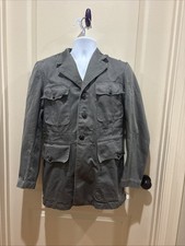 Original WWII U.S. Navy Officer Gray Uniform Jacket The Commodore Ratner Medium picture