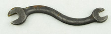 Williams 75B 1/4 SAE OC X 3/16 OC Curved S Open End Wrench Made in USA picture