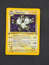 Magneton 1st Edition Fossil #11 Excellent picture