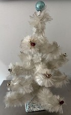 Vntg 1960s KIRK Snow Puff White Perma Floss 12