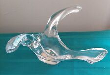 Vintage French Crystal Bird  Candle Holder picture