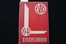 1942 THE EMERSONIAN - EMERSON VOCATIONAL HIGH SCHOOL YEARBOOK - BUFFALO - K 2878 picture