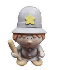 BUMPKINS boy  police officer PORCELAIN FIGURE BY FABRIZIO christmas gift  picture
