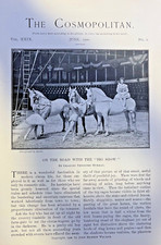 1900 Traveling With the Circus illustrated picture