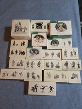 Dept 56 Christmas In The City Lot 19 Vintage Snow Village Accessories Boxed  picture