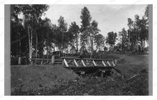 Tomsk Siberia 1909 Dvurechnoye 5-Sazhen Bridge Road Constructi Standard Postcard picture