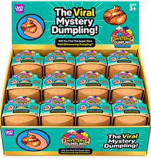 RMS Crazy Fun FULL CASE of GOLD SHIMMERING 24 Viral Mystery Dumplings picture